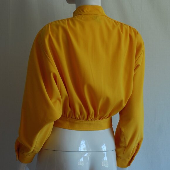 Ungaro Solo Donna (Emanuel Ungaro) 1980's Wool Bomber Jacket - Italy - Picture 3 of 5